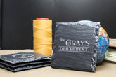 Engraved Slate Coasters (Set of 4) - Leatherwood Trading Post
